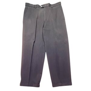 Cutter & Buck Dark Gray Dress Pants 100% Cotton Size 36